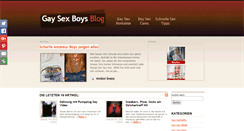 Desktop Screenshot of gaysexboys.org