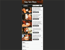 Tablet Screenshot of gaysexboys.org